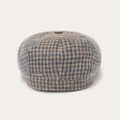 Linen/Cotton Houndstooth Hatteras Multicolor Houndstooth | Men/Women Stetson Caps & Truckers