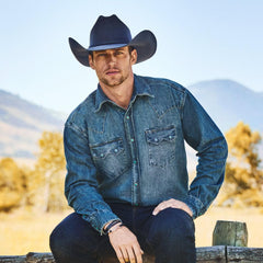 Mason 4X Cowboy Hat Granite | Men/Women Stetson Western