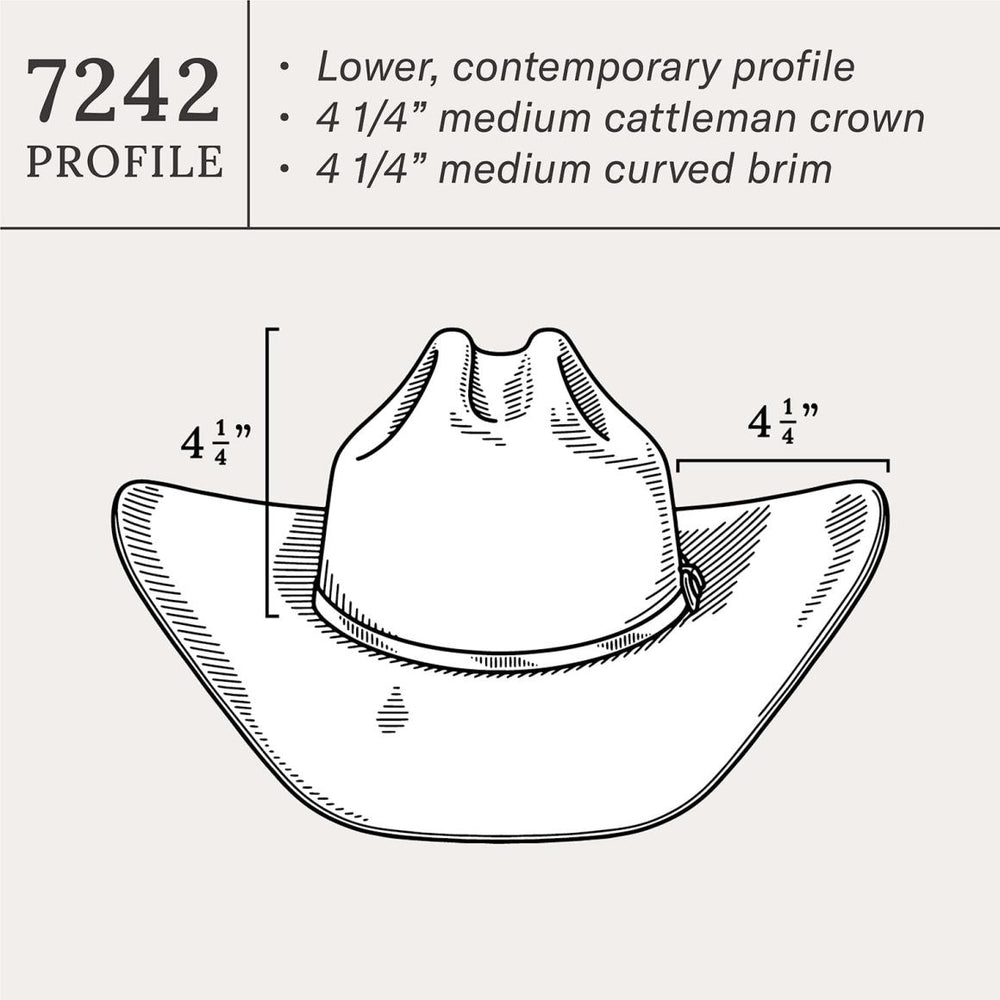 Mason 4X Cowboy Hat Granite | Men/Women Stetson Western