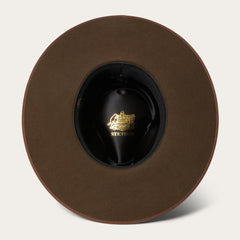 Midtown Wide Flat Brim Hat Oak | Men/Women Stetson Fedora