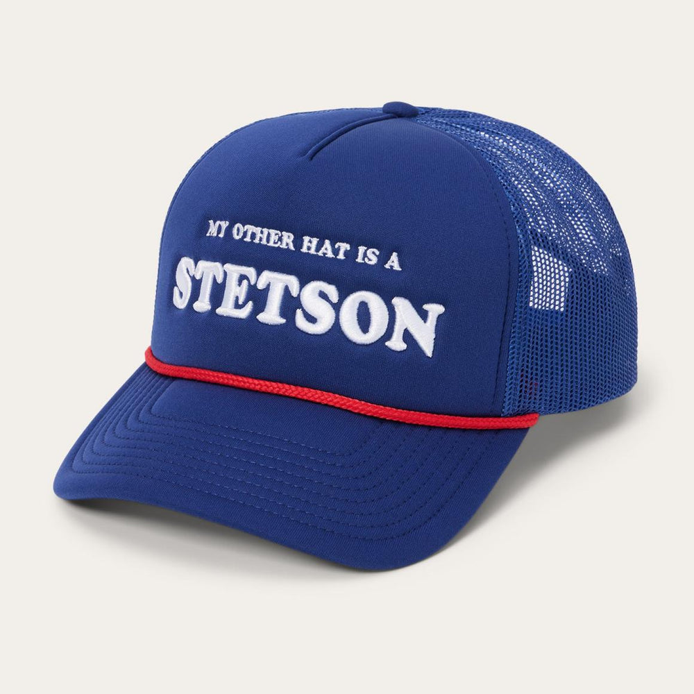 My Other Hat Is A Stetson Trucker Cap Royal | Men/Women Stetson Caps & Truckers
