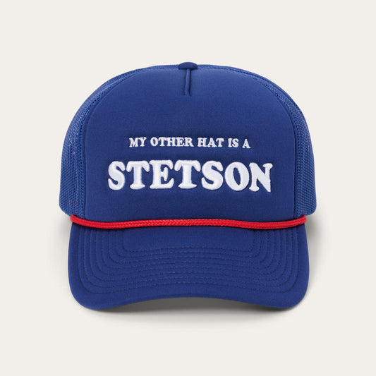 My Other Hat Is A Stetson Trucker Cap Royal | Men/Women Stetson Caps & Truckers