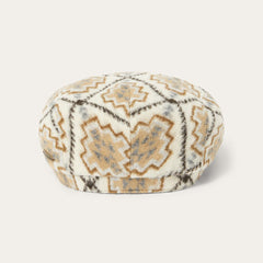 Navajo Jersey Driver Cap Off White / Beige | Men/Women Stetson Caps & Truckers