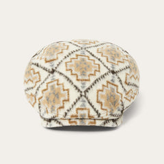 Navajo Jersey Driver Cap Off White / Beige | Men/Women Stetson Caps & Truckers