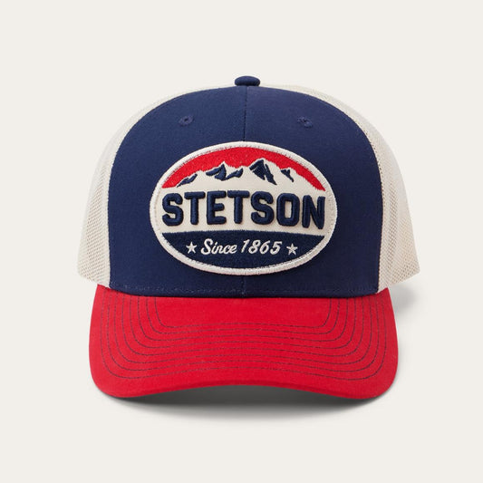 Navy Americana Trucker Cap Navy | Men/Women Stetson Caps & Truckers