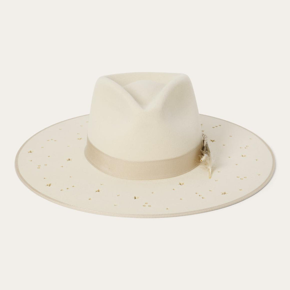 Night Sky Fedora Bone | Men/Women Stetson Fedora