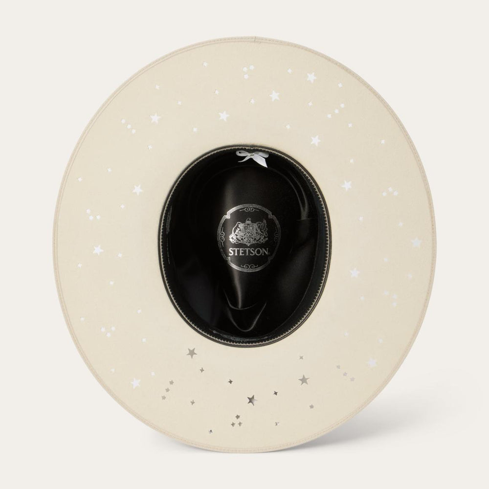 Night Sky Fedora Bone | Men/Women Stetson Fedora