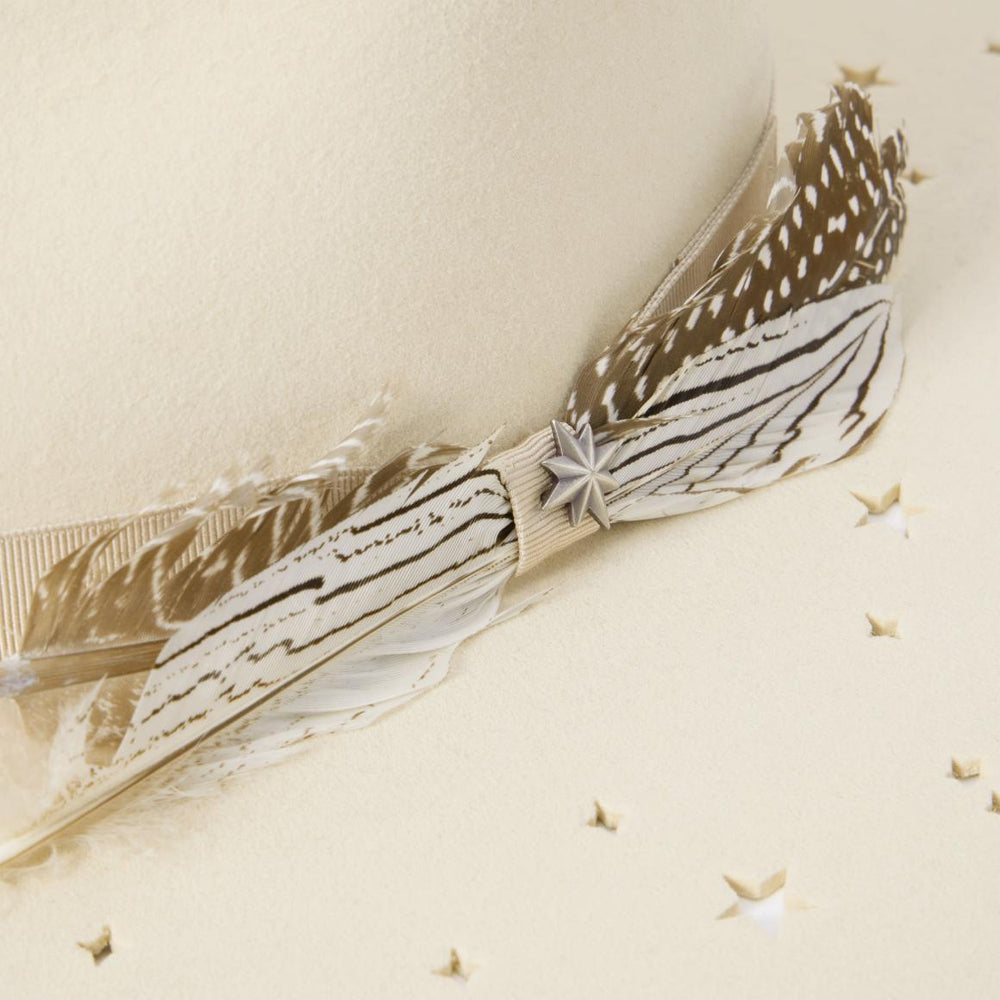 Night Sky Fedora Bone | Men/Women Stetson Fedora