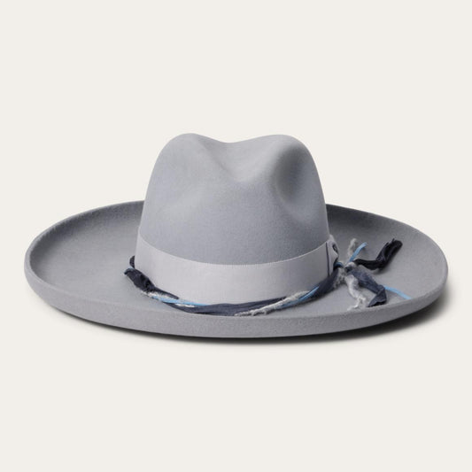 Oceanus Fedora Light Grey | Men/Women Stetson Fedora