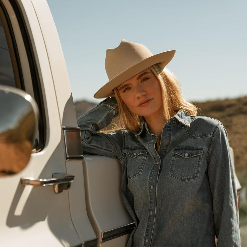 Open Road 6X Cowboy Hat Silverbelly | Men/Women Stetson Fedora