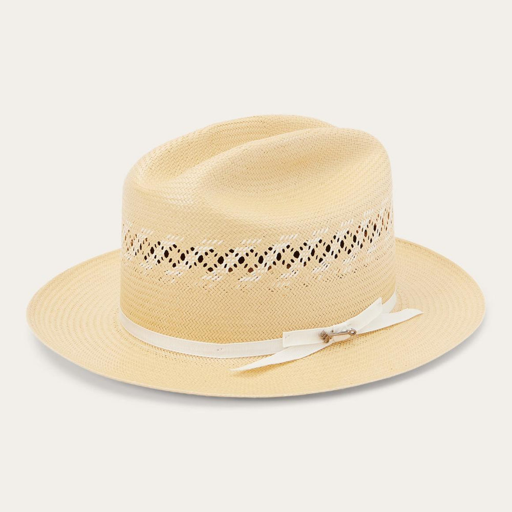 Open Road Limited Edition Straw Hat Pecan Ivory | Men/Women Stetson Fedora