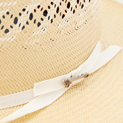 Open Road Limited Edition Straw Hat Pecan Ivory | Men/Women Stetson Fedora