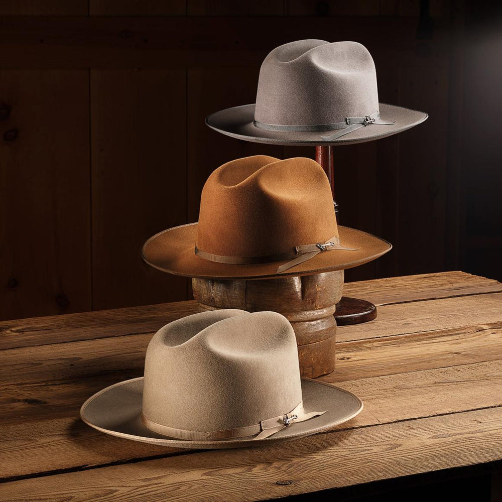 Open Road Royal Deluxe Hat Caribou | Men/Women Stetson Fedora