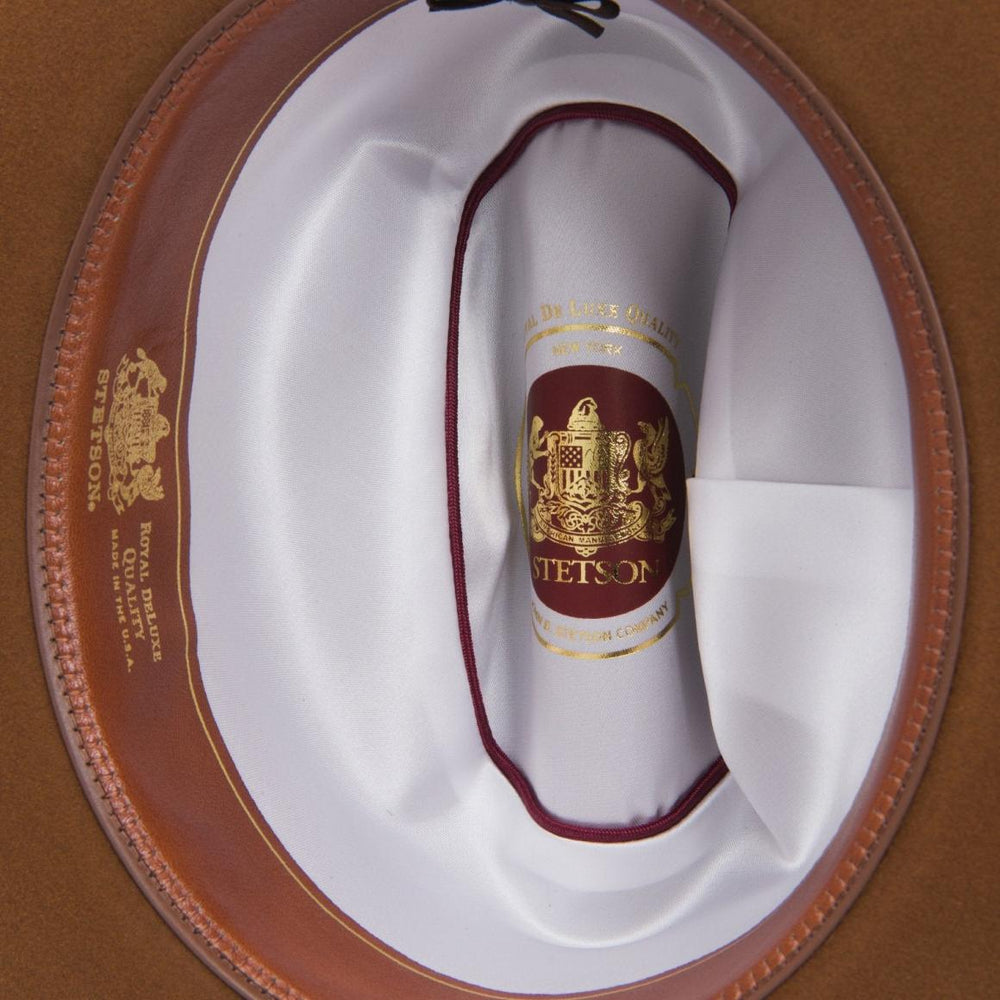 Open Road Royal Deluxe Hat Cognac | Men/Women Stetson Fedora