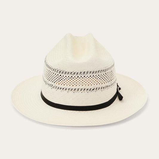 Open Road Straw Hat Natural/black | Men/Women Stetson Fedora