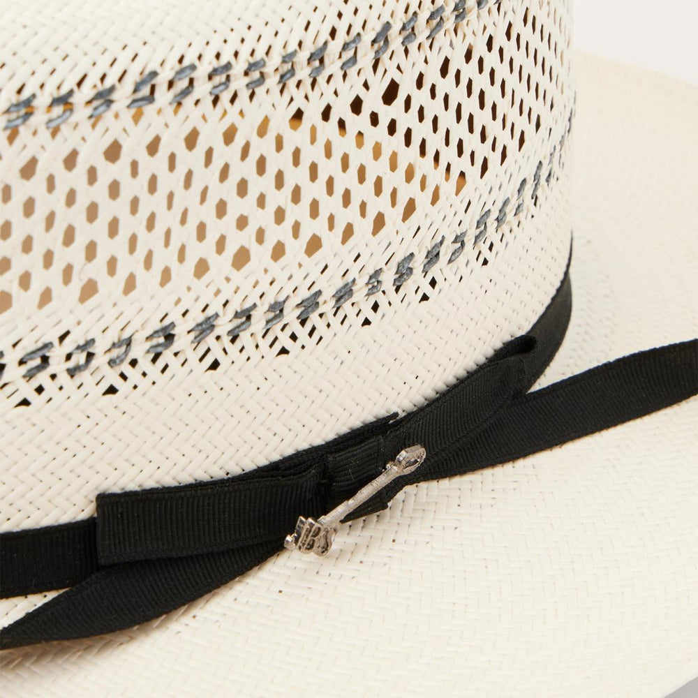 Open Road Straw Hat Natural/black | Men/Women Stetson Fedora