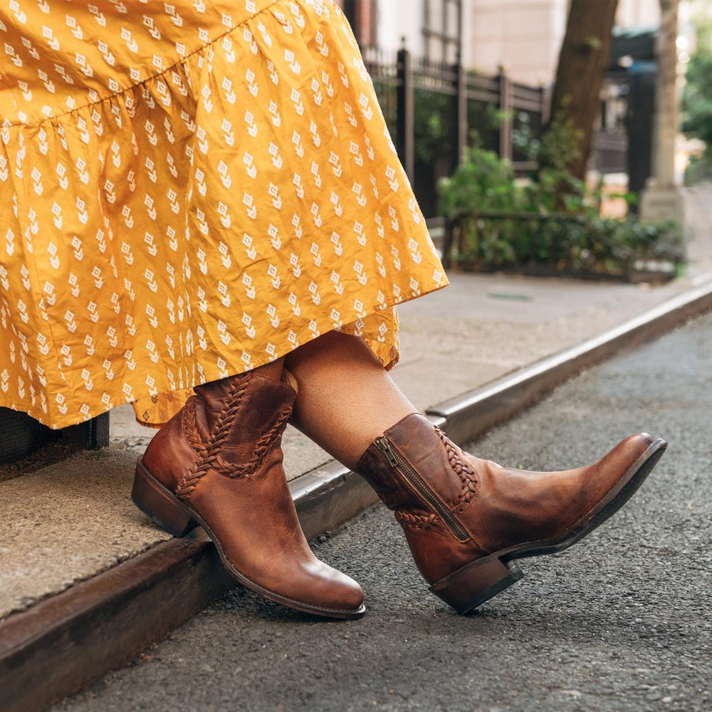 Pixie Boots Brown | Women Stetson Shorties
