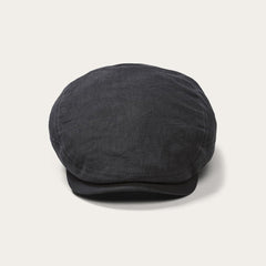 Premium Linen Driver Cap Black | Men/Women Stetson Caps & Truckers