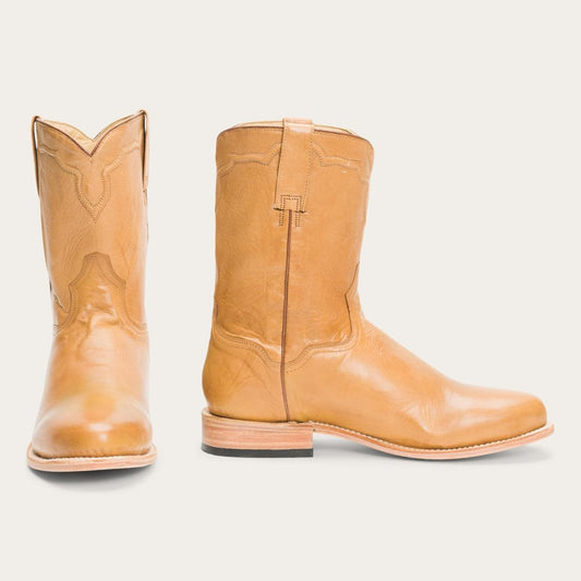 Puncher Boots Tan | Men Stetson Ropers