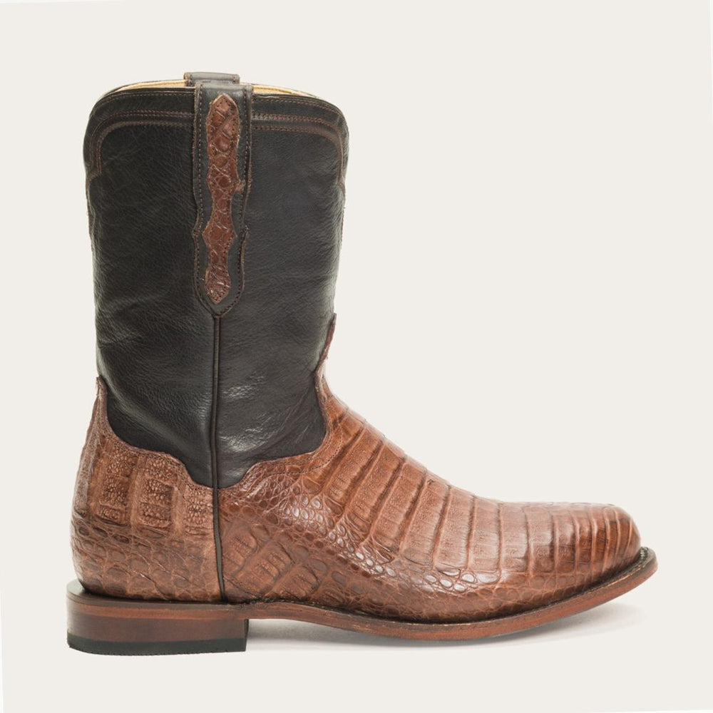 Puncher Exotic Boots Brown | Men Stetson Exotics