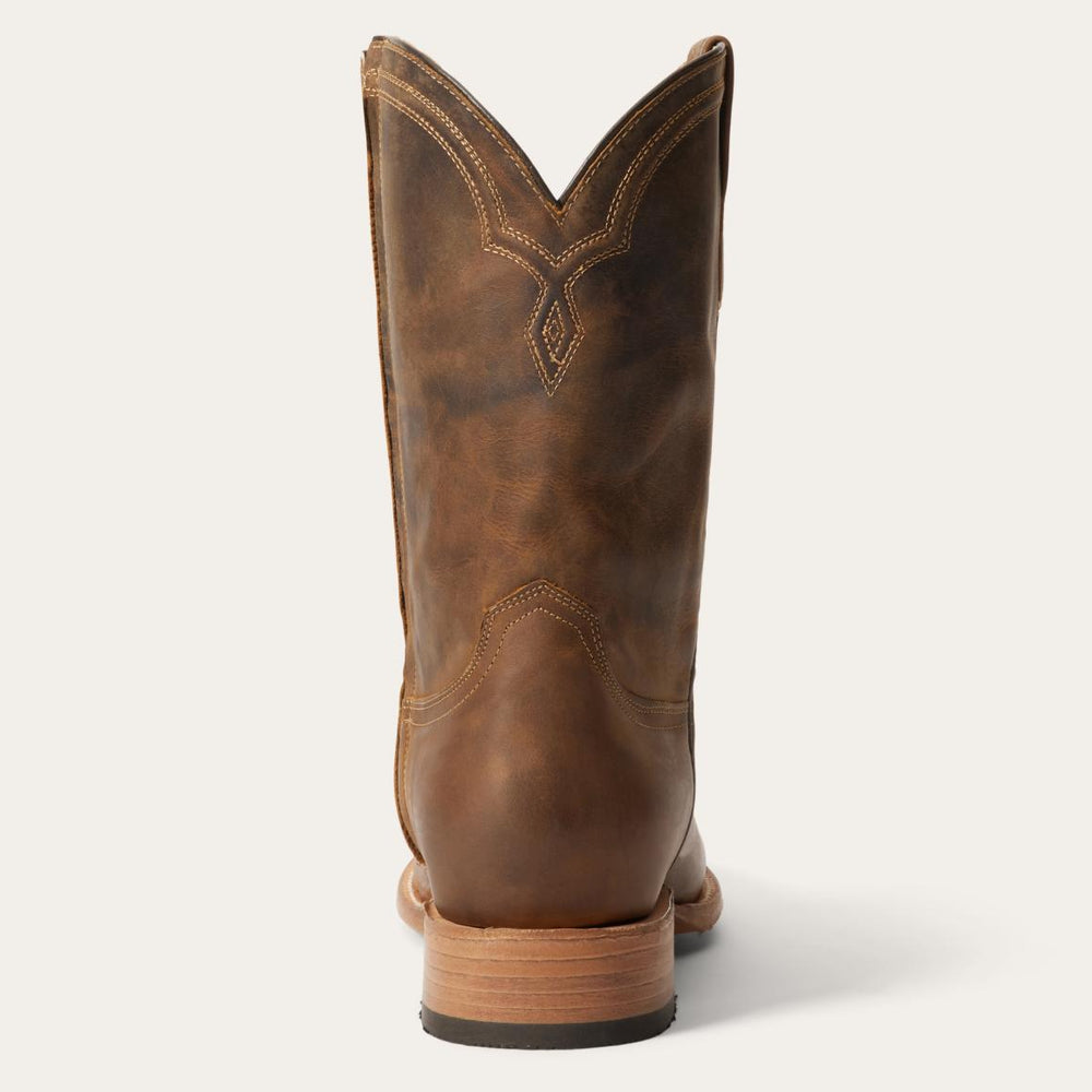 Rancher Zip Roper Oiled Brown | Men Stetson Ropers