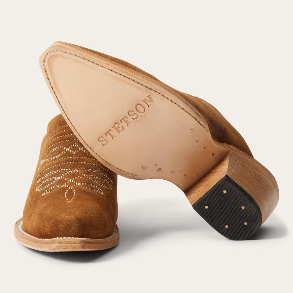 Reed Western Mules Brown | Women Stetson Mules