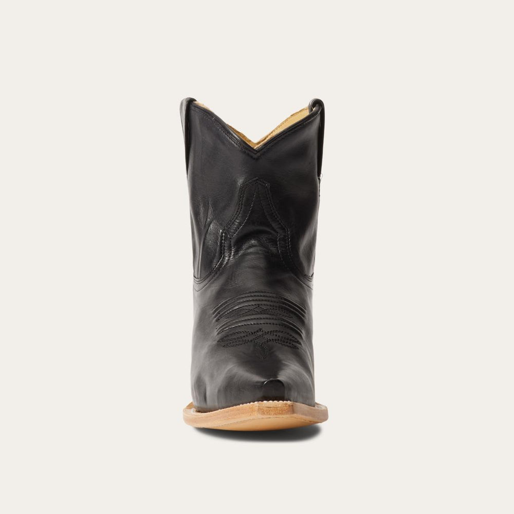 Riley Shorty Boots Black | Women Stetson Shorties