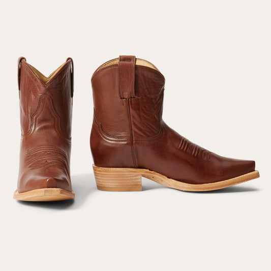 Riley Shorty Boots Brown | Women Stetson Western