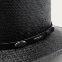 Royal Flush 10X Straw Cowboy Hat Black | Men/Women Stetson Western