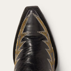 Sarah Boots Black | Women Stetson Western