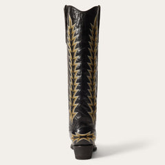 Sarah Boots Black | Women Stetson Western