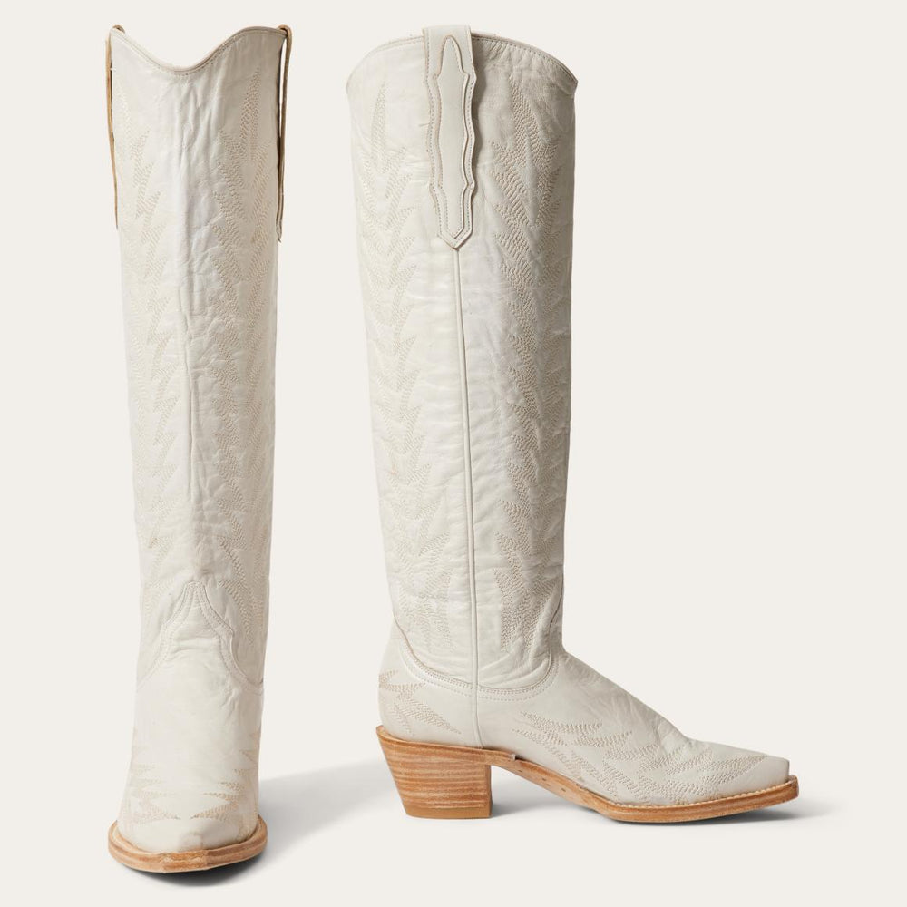 Sarah Boots White | Women Stetson Western
