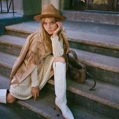 Sarah Boots White | Women Stetson Western