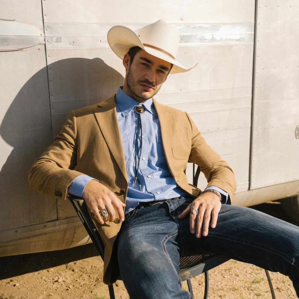 Stanhope 10X Straw Cowboy Hat Natural | Men/Women Stetson Western