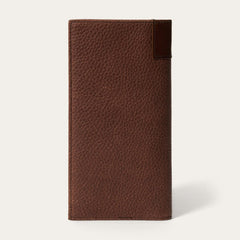 Steer Head Checkbook Brown | Men Stetson Wallets