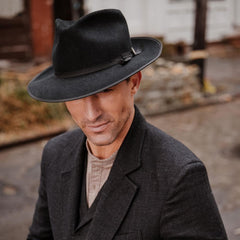 Stratoliner Fedora Black | Men/Women Stetson Fedora