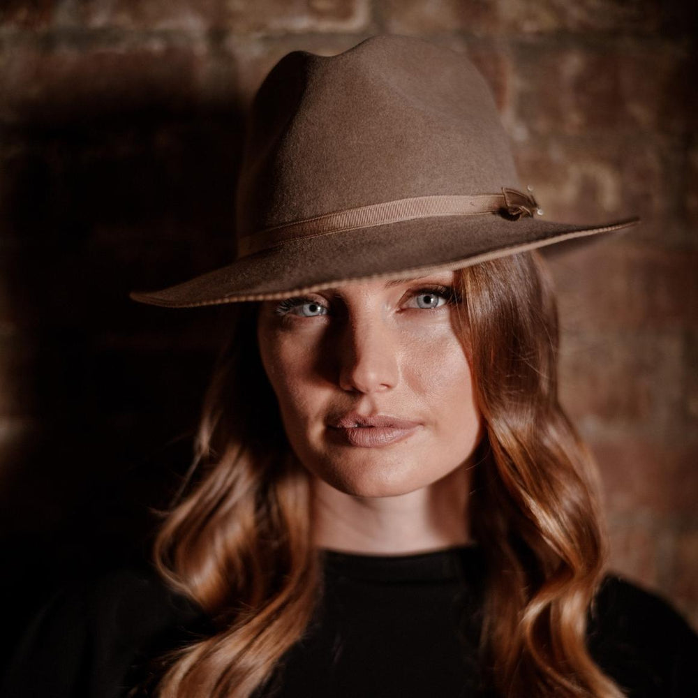 Stratoliner Fedora Walnut | Men/Women Stetson Fedora