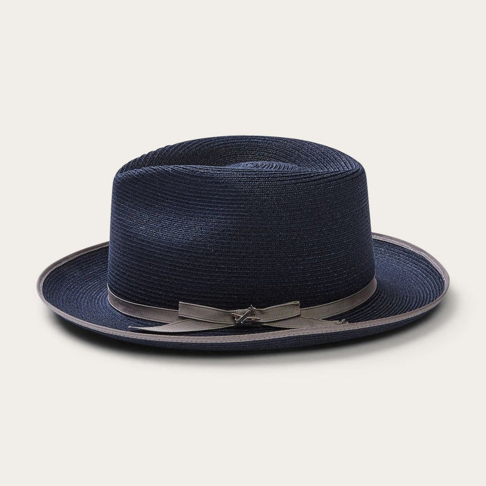 Stratoliner Hemp Fedora Navy | Men/Women Stetson Fedora