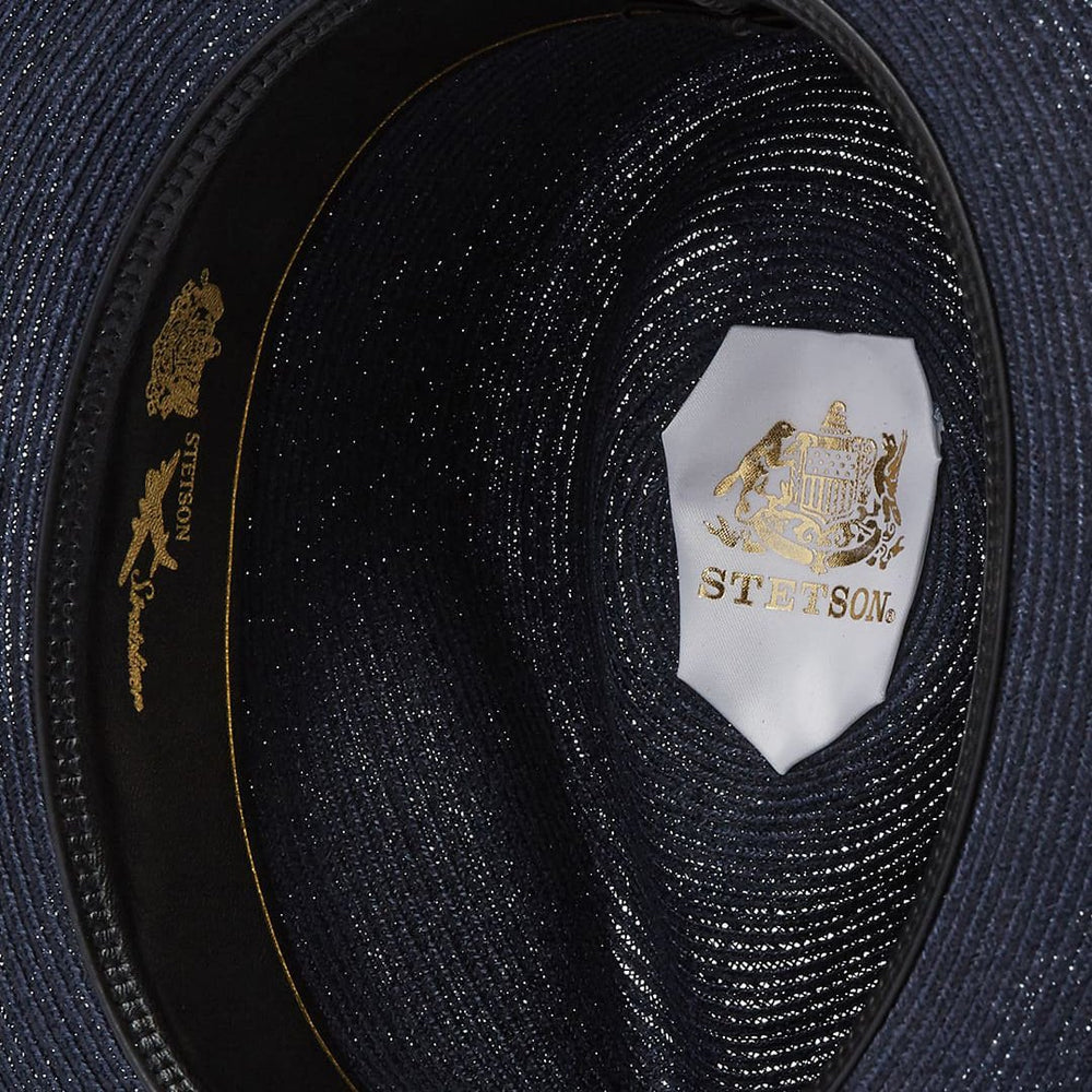 Stratoliner Hemp Fedora Navy | Men/Women Stetson Fedora