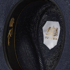 Stratoliner Hemp Fedora Navy | Men/Women Stetson Fedora
