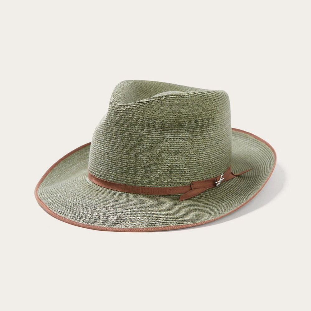 Stratoliner Hemp Fedora Sage | Men/Women Stetson Fedora