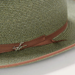 Stratoliner Hemp Fedora Sage | Men/Women Stetson Fedora