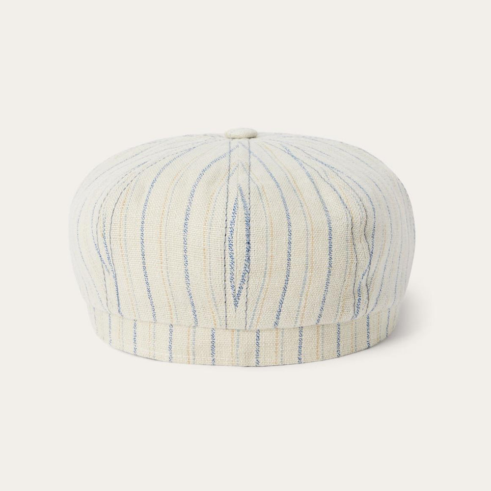 Striped Linen Hatteras Off White With Stripes | Men/Women Stetson Caps & Truckers
