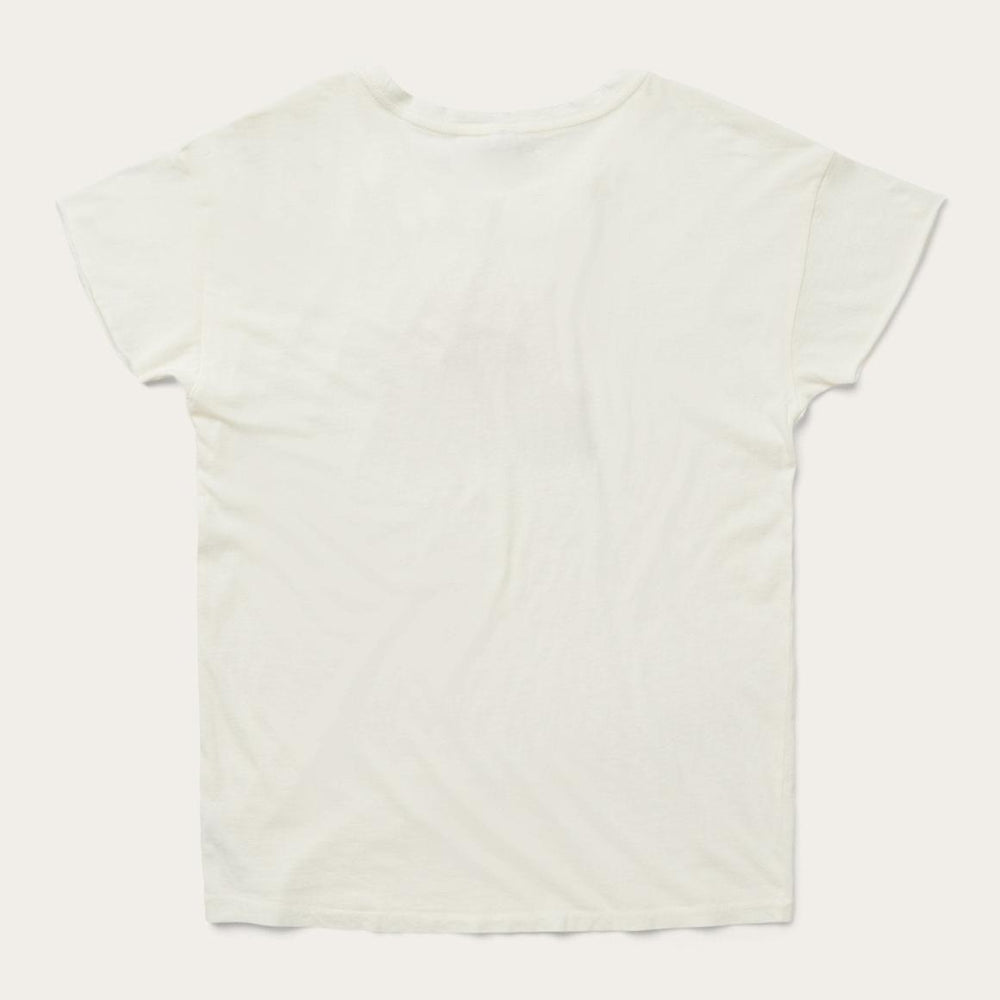 Sunrise Graphic Tee White | Women Stetson Tees