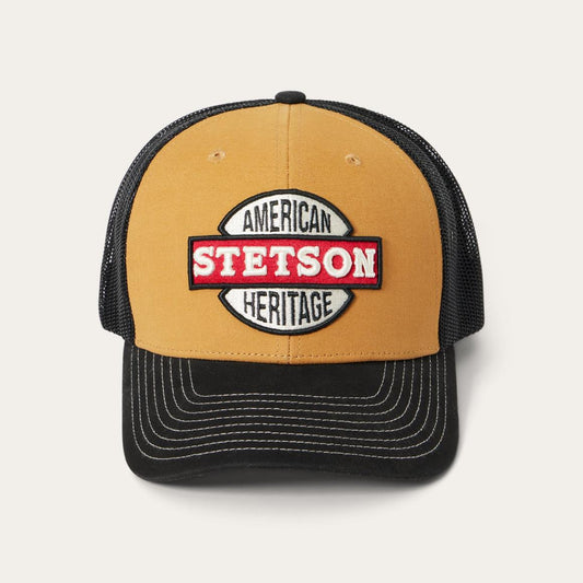 Tan Americana Trucker Cap Tan | Men/Women Stetson Caps & Truckers