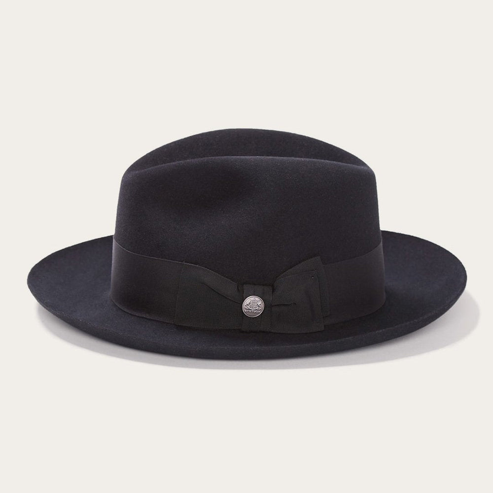 Temple Fedora Black | Men/Women Stetson Fedora