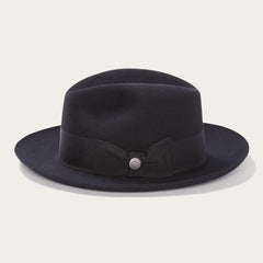 Temple Fedora Black | Men/Women Stetson Fedora