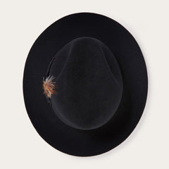 Temple Fedora Black | Men/Women Stetson Fedora