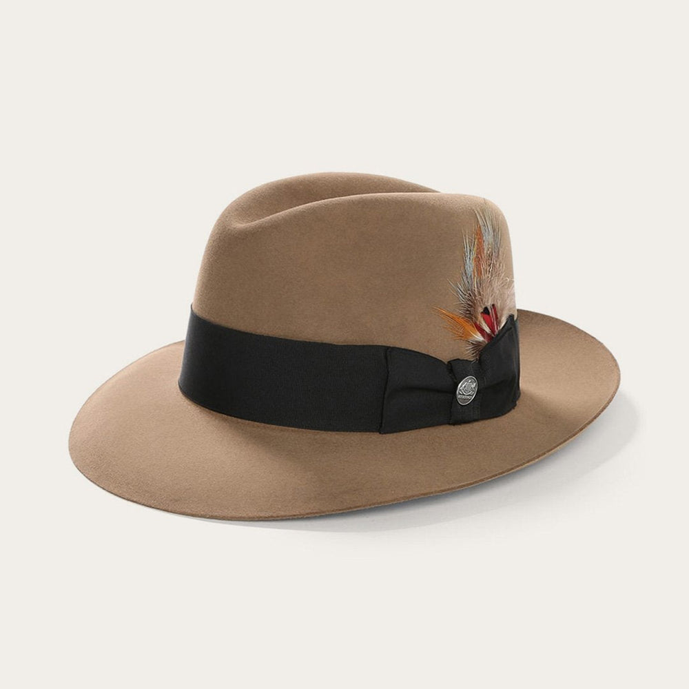 Temple Fedora Tawny | Men/Women Stetson Fedora