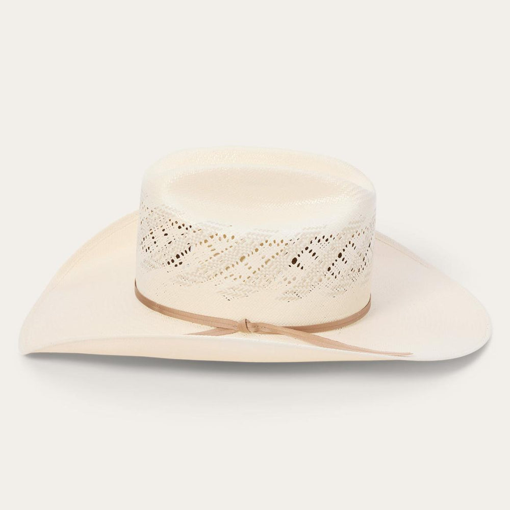 Thunder 10X Straw Cowboy Hat Ivory Gray | Men/Women Stetson Western